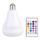 thumbnail image 1 of Presidente de Bluetooth de la bombilla de la música de 18W RGB E27 LED con control remoto inalámbrico, 1 of 8