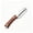 Brown, variant on Professional Wide Blade Vegetable and Fruit Peeler with Brown Ergonomic Handle 2-in-1 Stainless Steel Kitchen Tool and Opener