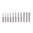 thumbnail image 5 of Unique Bargains 1/4" Hex Shank 2" Length 1/16-5/16" Magnetic SAE Hex Screwdriver Bit Set S2 Steel, 5 of 5
