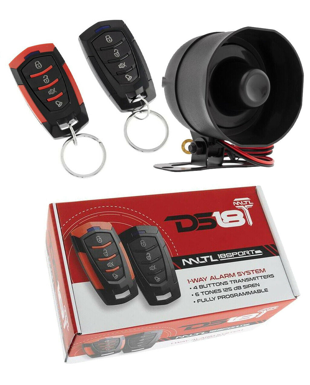 OARTXAM2000 keyless remote car alarm transmitter start starter astra clicker red 