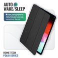 thumbnail image 4 of Rome Tech for iPad (8th Gen) / iPad 10.2 Tablet Heavy Duty Folio Case Slim - Black, 4 of 6