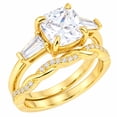 Matching Titanium Rings LaRaso & Co His Hers Wedding Ring Set Matching Black Titanium 14K Gold ...