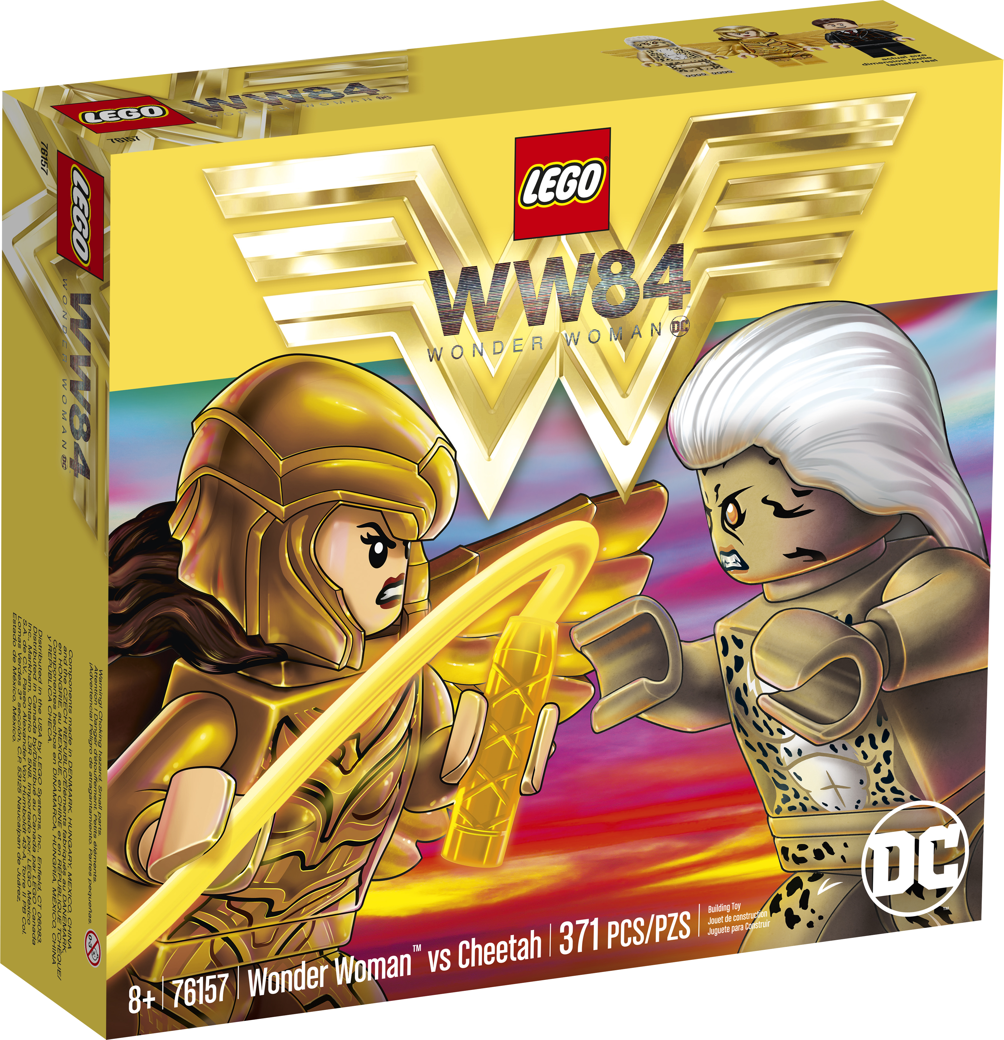 LEGO Wonder Woman vs Cheetah 76157 Building Set (371 Pieces) - image 5 of 7