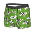 thumbnail image 2 of Bingfone Cows With Calfs Green Men'S Underwear - Casual Stretch Boxer Briefs-Xx-Large, 2 of 9