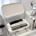 thumbnail image 4 of GHSDFBB Boîtes de Rangement en Plastique, Boîte de Rangement Transparente Polyvalente PS Bac de Rangement Transparent avec Couvercle pour Médicaments Maquillage, 4 of 7