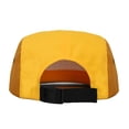 thumbnail image 4 of Dalix Embroidered Ghost 5 Panel Camper Hat Cap Cotton Baseball Hat Men Gold Brown, 4 of 6