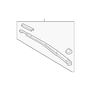 Genuine OE Honda Wiper Arm - 76600-SNA-A11 Fits select: 2008-2009 HONDA CIVIC LX, 2010-2011 HONDA CIVIC VP