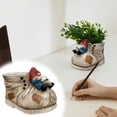 thumbnail image 1 of Xihbxyly Ofertas Relampago Maceta Decorativa de Resina, Adornos Enanos, Zapatos Cabezones, Maceta Pequeña, 1 of 7