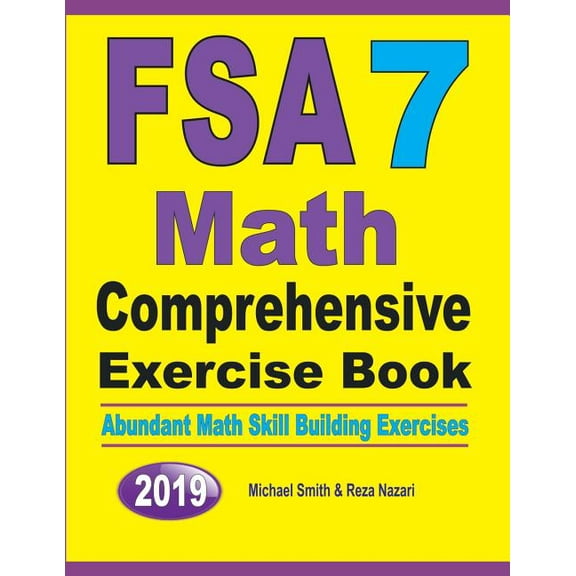 FSA 7 Math Comprehensive Exercise Book: Abundant Math Skill Building Exercises (Paperback)