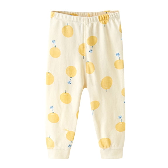 IFNWSV Pants for Girls Solid Loose Fit Elastic Waist Drawstring Wide Leg Trousers with Pockets Multicolor 6-12 Months