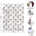 thumbnail image 4 of White Cow Heart Pattern Blanket,Comfortable Soft Flannel Throw Blanket,All Season,Warm Lightweight Blankets for Sofa Bed Couch Living Room Chair,30"x40", 4 of 4