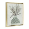thumbnail image 3 of Stupell Industries Eclectic Boho Wheat in Vase Gold Floating Frame Canvas Art, 25 x 31, by Susan Jill, 3 of 8