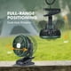 thumbnail image 4 of Ventilador de Camping Durapower con Sujetador y Linterna LED 5000mAh, 4 of 7