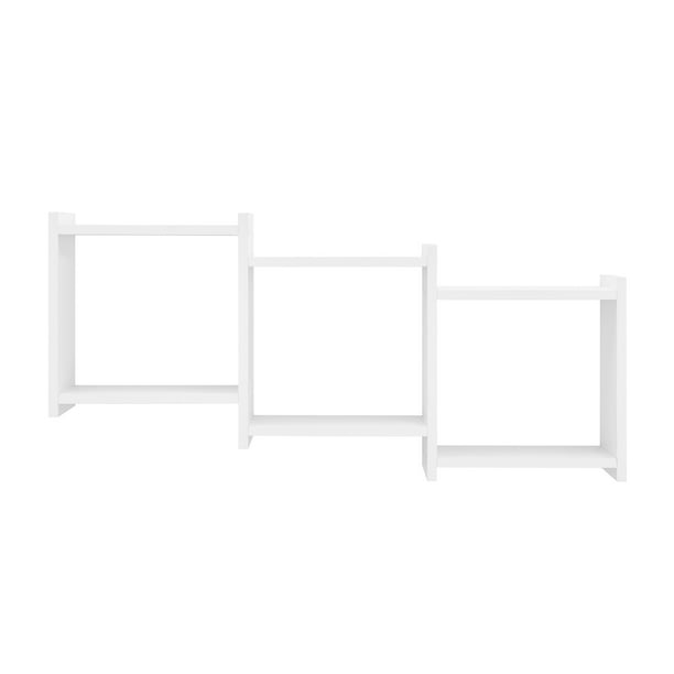 3Cube Floating Decorative Organizer Wall Shelf with Ledges