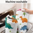 thumbnail image 5 of White Cartoon Dinosaurs Trees Pattern Bathroom Rugs Mat,Non Slip Microfiber Bathroom Rug,Rubber Backing,Soft Bathroom Mats for Bathroom Floor,Tub and Shower,60x24in(150x60cm), 5 of 5