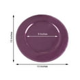 thumbnail image 3 of Efavormart 6 pcs 13" Eggplant Beaded Round Charger Plates for Tabletop Decor Holiday Wedding Catering Event Decoration, 3 of 8