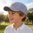 thumbnail image 2 of CAUYDY Baby Baseball Cap Toddler Baseball Hat Infant Ball Cap Newborn Hats Boys Girls Toddler Snapback Hat 3T 4T 5T 6T Kids Trucker Hats (Sizes 3-8 Years,D1-Blue), 2 of 5