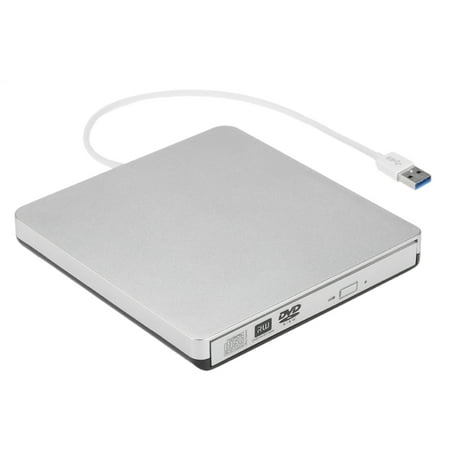 USB 3.0 Portable Ultra Slim External CD-RW DVD-RW CD DVD ROM Player Drive Writer Rewriter Burner for iMac/MacBook/MacBook Air/Pro Laptop PC (Cd Rom Best Used For)