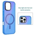 thumbnail image 3 of Magnetic for iPhone 16 Pro Case, [Compatible with Magsafe][Military Grade Drop Protection] Hybrid Silicone Slim Diamond Camera Translucent Rugged Protective Cover for iPhone 16 Pro,Blue, 3 of 5