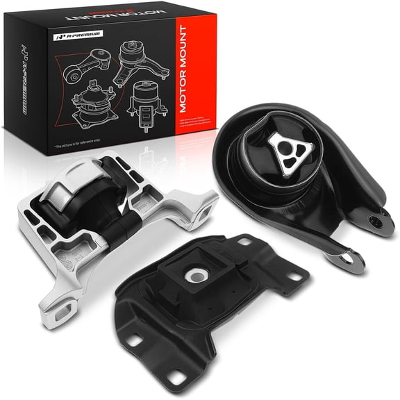 A-Premium Engine Motor and Transmission Mount Kit Compatible with Mazda 3 2004 2005 2006 2007 2008 2009 2.3L, 3-PC Set