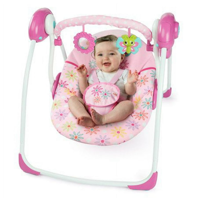 Bright Starts Butterfly Dreams Portable Swing Walmart
