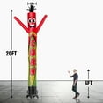 thumbnail image 2 of Sweet Corn Inflatable Tube Man Wacky Wavy Dancing Guy for Outdoor Decoration Advertising Business Promotion - Food Theme (Blower Not Included), 2 of 8