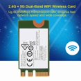 thumbnail image 3 of Mini Tarjeta Wifi Tarjeta Ngff Amplia CFor Oompatibilidad 2,4G 5G Banda Dual Mini Wifi Tarjeta Inalámbrica Ngff M2 Párrica, 3 of 7