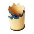thumbnail image 3 of Portalápices de madera Macarena organizador de escritorio azul 3.9x5.5 pulgadas, 3 of 8