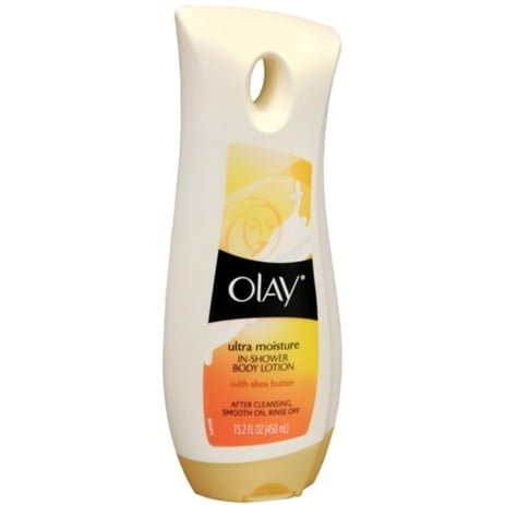 OLAY Ultra Moisture In-Shower Body Lotion with Shea Butter 15.20 oz (Pack of 3)
