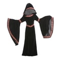 thumbnail image 1 of Penkiiy Robe de Fête Cosplay pour Tout-Petits Enfants Filles Mode Vampires Cosplay Style Européen Médiéval Robe Cape, 1 of 9