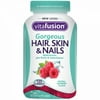 Vitafusion Gorgeous Hair, Skin & Nails Multivitamin Gummies, Natural Raspberry, 135 Ct (2 pack)