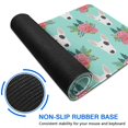 thumbnail image 6 of Long Mouse Pads for Desk,Bull Terrier Dog and Flower Florals Desk Mats on Top Of Desks, Desk Mouse Pad Extra Large with 3mm Non-Slip Base and Stitched Edge for Gaming,Office,Work,Home 31.5"x15.7", 6 of 6