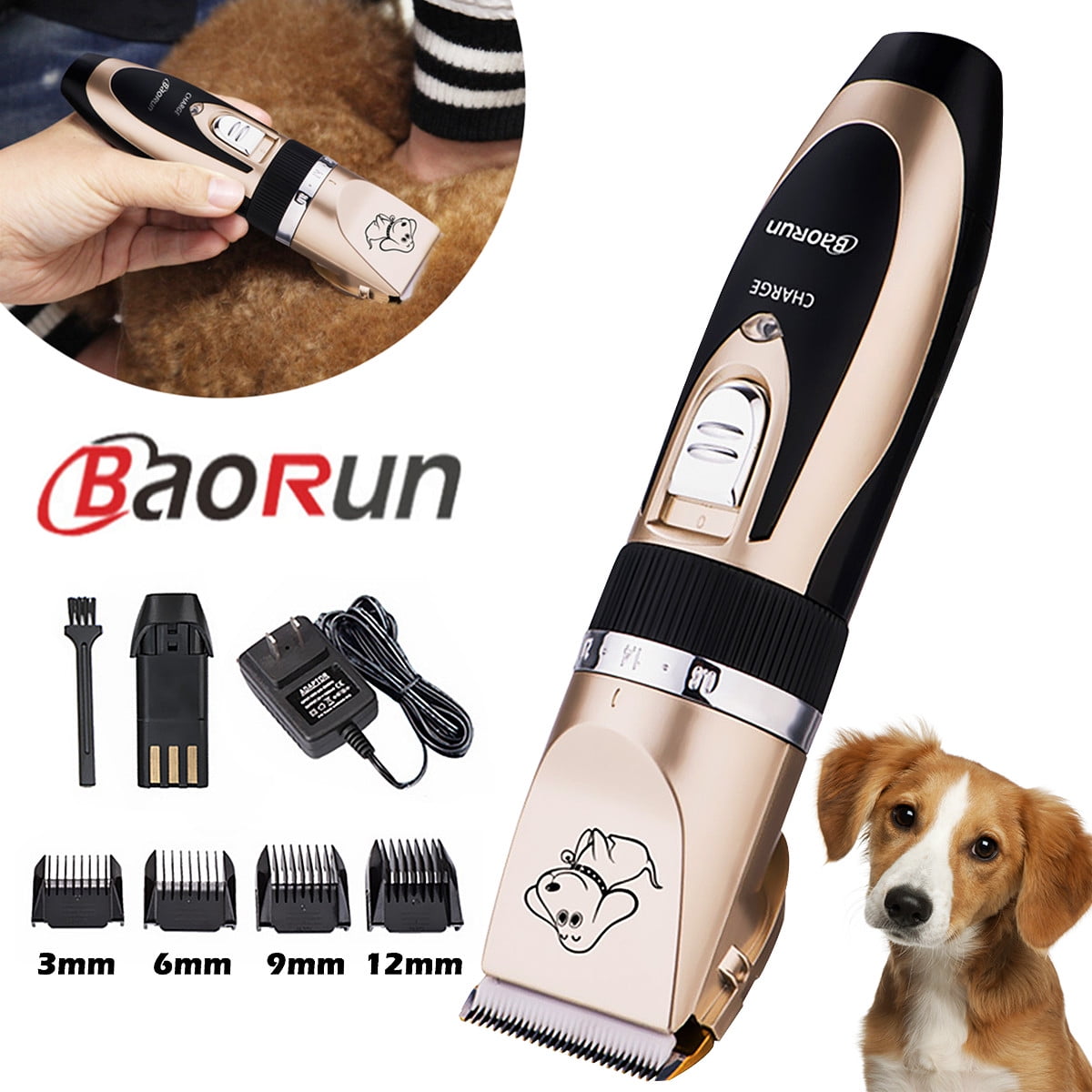 Dorical Dog Clippers Pet Clippers Rechargeable Cordless Dog Trimmer Pet Grooming Tool Professional Dog Hair Trimmer For Dogs Cats And Other Animals