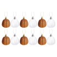 thumbnail image 2 of 12 adornos colgantes de calabaza para otoño, decoración rústica única para Halloween, suministros de fiesta para sala de estar y hogar., 2 of 8