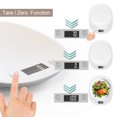 thumbnail image 5 of Electronic Kitchen Scale - Tare, Liquid Conversions, Integrated Handle, 10 kg Capacity, 1g Accuracy - Model, 5 of 5