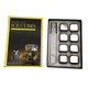 thumbnail image 1 of Juego de piedras para whisky, cubitos de hielo reutilizables, acero inoxidable, 8 piedras de enfriamiento de metal con pinzas para hielo, 1 of 5