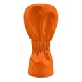 thumbnail image 2 of Yuyamidu Orange Golf Head Covers PU Leather Driver Headcover Fairway Wood Head Cover Hybrid Headcover, Waterproof, 2 of 7