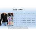 thumbnail image 3 of Womens Plain Shirts Ladies Tops And Blouses Fall Long Sleeve Button Down Shacket Oversized Womens Tee Shirts Red L, 3 of 4