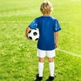 thumbnail image 5 of Unisex Shirts Clothes Set for Little Kids Athlete Casual Football Fans Outfit 3-4 Years, 5 of 5