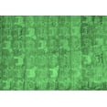 thumbnail image 1 of Ahgly Company Indoor Rectangle Abstract Emerald Green Modern Area Rugs, 8' x 10', 1 of 4