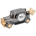 thumbnail image 2 of Car Model Clocks, Alarm Clock Retro Car Model ABS Material  Decoration With Large Dial Display For Office Desk For Bedroom ANGGREK Negro, 2 of 8