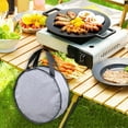 thumbnail image 1 of Bolsa organizadora de utensilios de cocina para acampar con cierre de cremallera portátil y asa para parrilla 35 cm x 10 cm, 1 of 8