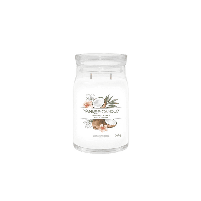 Yankee - Grande Bougie de Plage en Noix de Coco