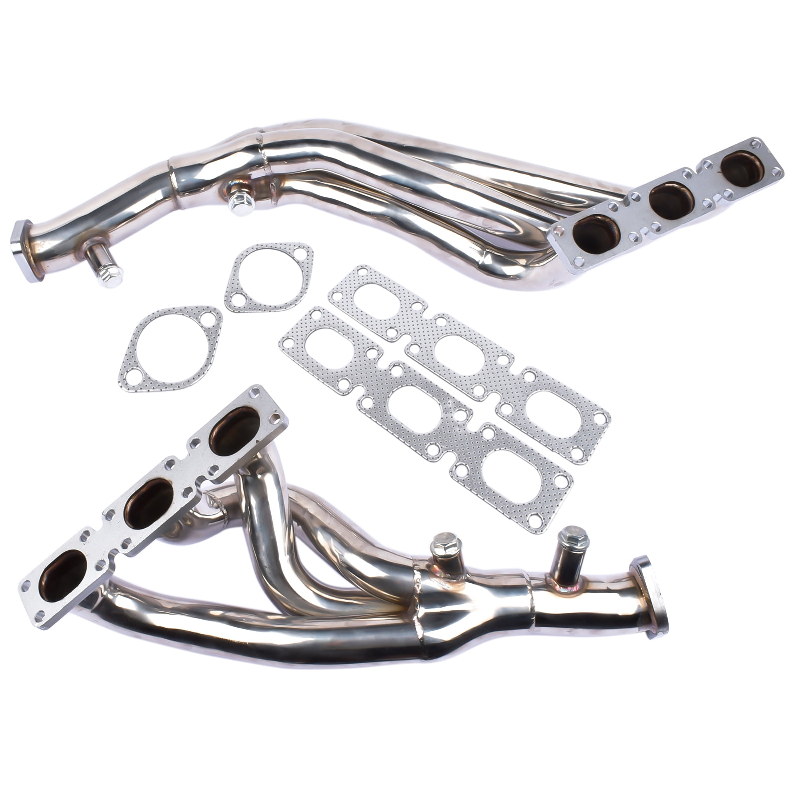 Mustrod Stainless Exhaust Header Manifold for BMW 3 5 Series E46 E39 323 328 528 Z3 2.5L 2.8L 3.0L