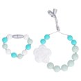 thumbnail image 2 of Collares y Pulseras para Masticar para Niños Sensoriales Collar de Silicona para Dentición de bebé y Pulsera Masticable Juguetes para Morder con Colgante para Lactancia de ANGGREK  Otros, 2 of 8