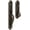 Multicolor, variant on Baldwin 6402190ENTR Boulder Full Escutcheon Single Cylinder Handleset - Black