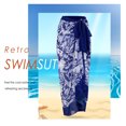 thumbnail image 3 of Ropa de playa transpirable para mujer, 2 uds., con cordones y vestido a la moda para deportes acuáticos JShteea El nuevo, 3 of 6