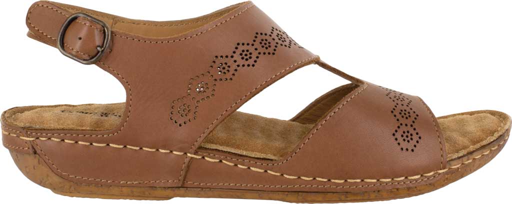 Comfort Wave by Easy Street Sloane Leather Sandals (Women) - image 2 of 6