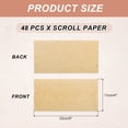 thumbnail image 2 of 48 Packs Envelopes Vintage Aged Paper Warm Orange Yellow-9 x 4 Inch for Letter Writing, Invitations, 2 of 6