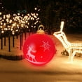 Christmas Clearance！Outdoor Christmas Inflatable Decorated Ball 24 inch